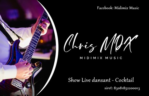 Musique live CHRIS MDX 68 CHRIS MDX MUSICIEN PRO